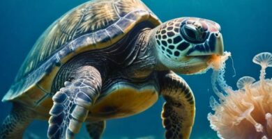 porque las tortugas pueden comer medusas